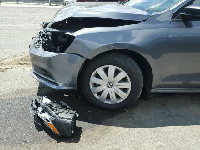 3VW1K7AJ2FM269232 - 2015 VOLKSWAGEN JETTA BASE 石墨色 照片 9