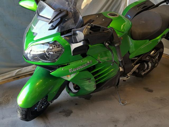 JKBZGNE15FA001378 - 2015 KAWASAKI ZG1400 E GREEN photo 9