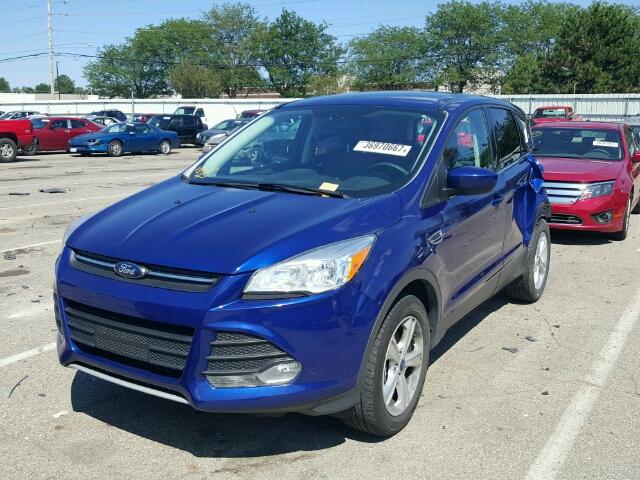 1FMCU9GX3DUD24689 - 2013 FORD ESCAPE SE BLUE photo 2