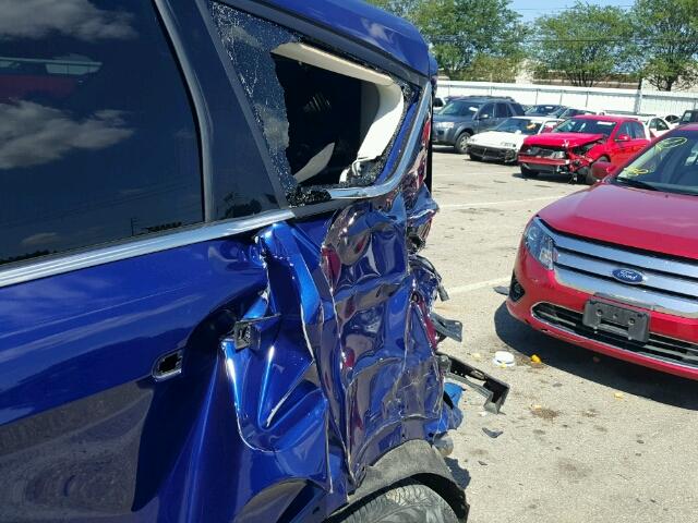 1FMCU9GX3DUD24689 - 2013 FORD ESCAPE SE 蓝色 照片 9