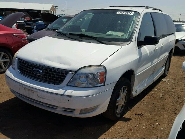 2FMZA522X6BA39925 - 2006 FORD FREESTAR S WHITE photo 2