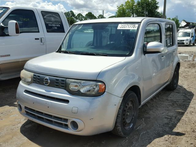 JN8AZ28R49R108419 - 2009 NISSAN CUBE S/SL/ SILVER photo 2