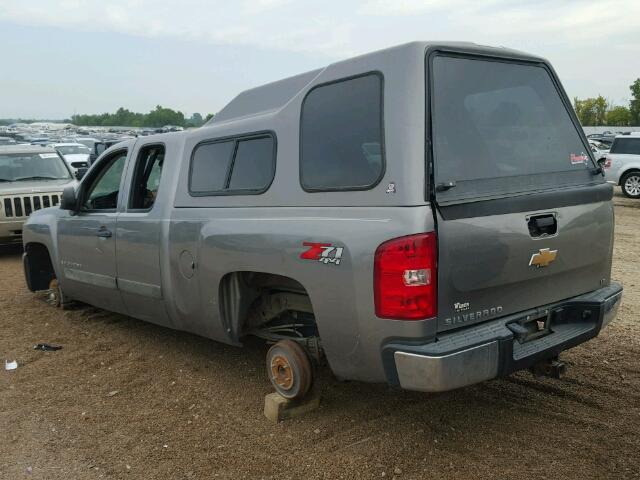 2GCEK19J381104256 - 2008 CHEVROLET SILVERADO GRAY photo 3