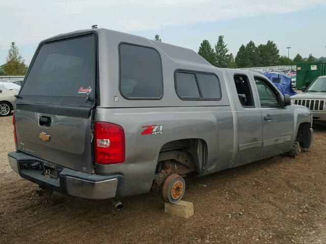 2GCEK19J381104256 - 2008 CHEVROLET SILVERADO GRAY photo 4