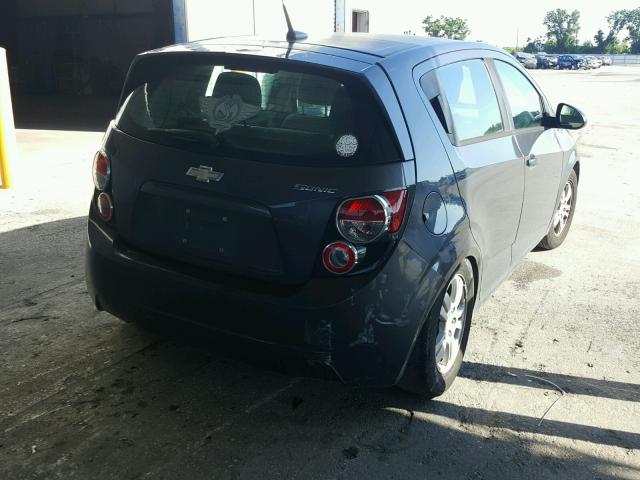1G1JA6SH5C4175857 - 2012 CHEVROLET SONIC LS GRAY photo 4