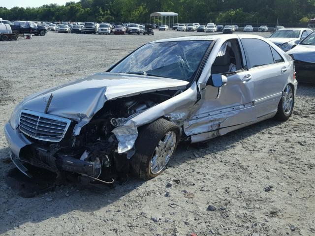 WDBNG70J03A363799 - 2003 MERCEDES-BENZ S 430 SILVER photo 2