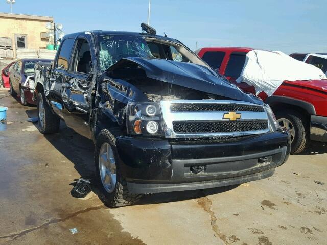 2GCEK13C581125474 - 2008 CHEVROLET SILVERADO BLACK photo 1