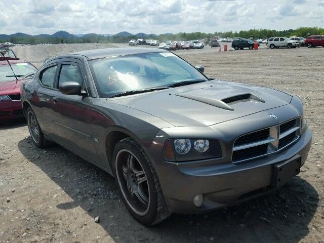 2B3CA3CV8AH127855 - 2010 DODGE CHARGER SX GRAY photo 1