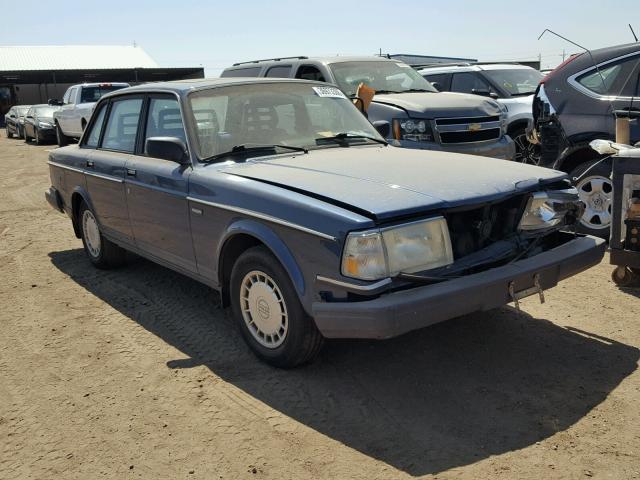 YV1AA8841M1446921 - 1991 VOLVO 240 BLUE photo 1