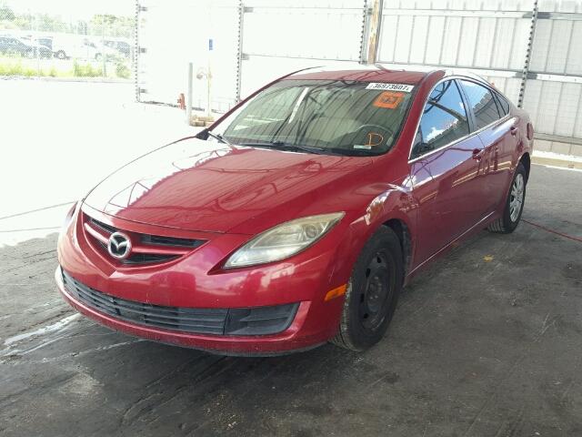 1YVHZ8BH0A5M38963 - 2010 MAZDA 6 I RED photo 2