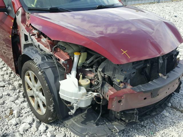 JM1BL1SF9A1235905 - 2010 MAZDA 3 I RED photo 9