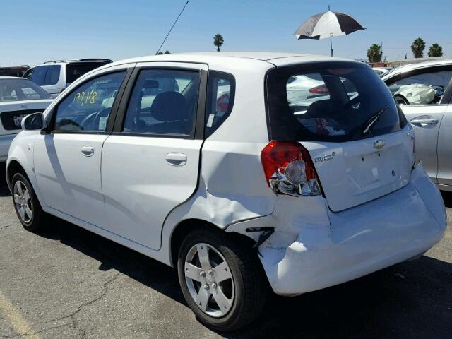KL1TD66638B174569 - 2008 CHEVROLET AVEO BASE Ağ foto 3