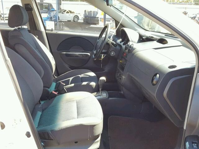 KL1TD66638B174569 - 2008 CHEVROLET AVEO BASE Ağ foto 5