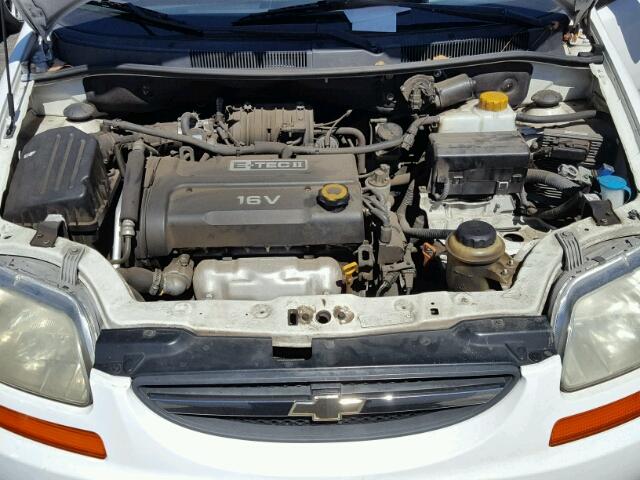 KL1TD66638B174569 - 2008 CHEVROLET AVEO BASE Ağ foto 7