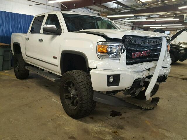 3GTU2VEC0EG494410 - 2014 GMC SIERRA K15 WHITE photo 1