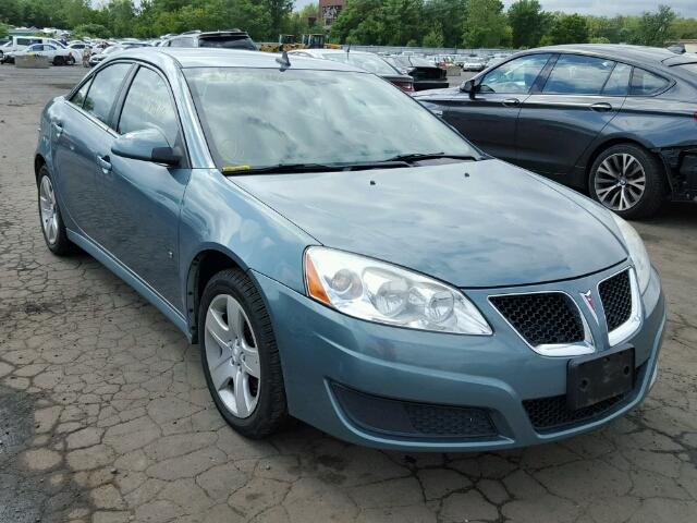 1G2ZJ57B694247493 - 2009 PONTIAC G6 GREEN photo 1