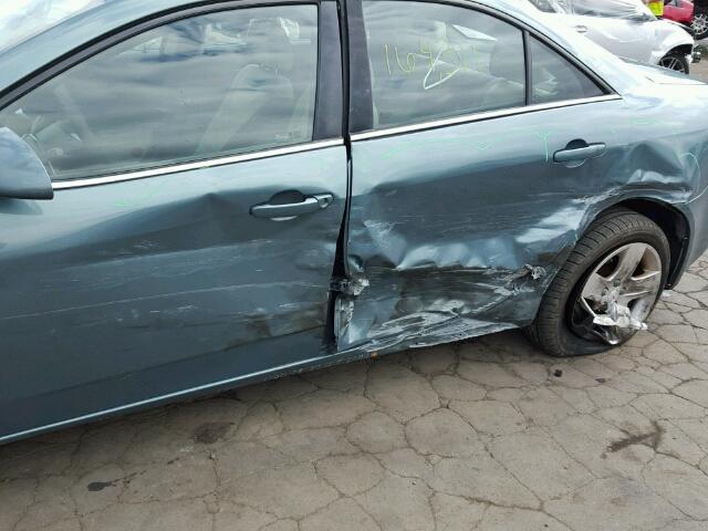 1G2ZJ57B694247493 - 2009 PONTIAC G6 GREEN photo 9