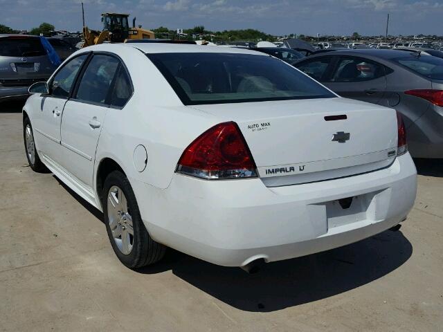 2G1WG5E36C1211355 - 2012 CHEVROLET IMPALA WHITE photo 3