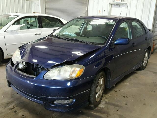 1NXBR32E27Z797519 - 2007 TOYOTA COROLLA CE BLUE photo 2