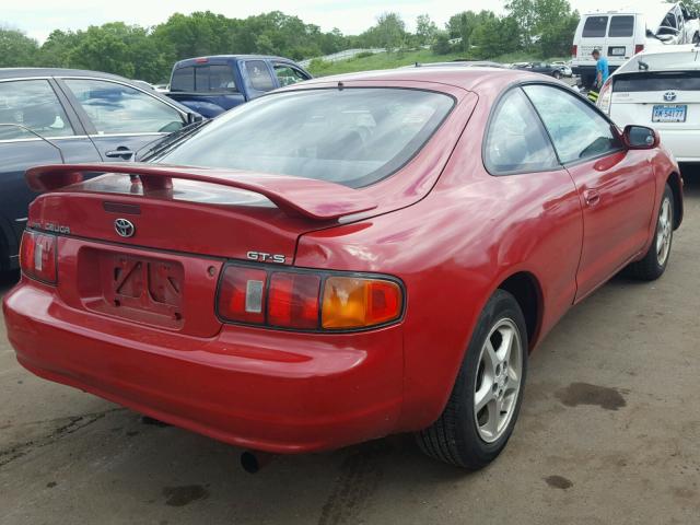 JT2DB02T4V0075626 - 1997 TOYOTA CELICA ST RED photo 4