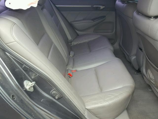 2HGFA1F91AH545612 - 2010 HONDA CIVIC EXL GRAY photo 6