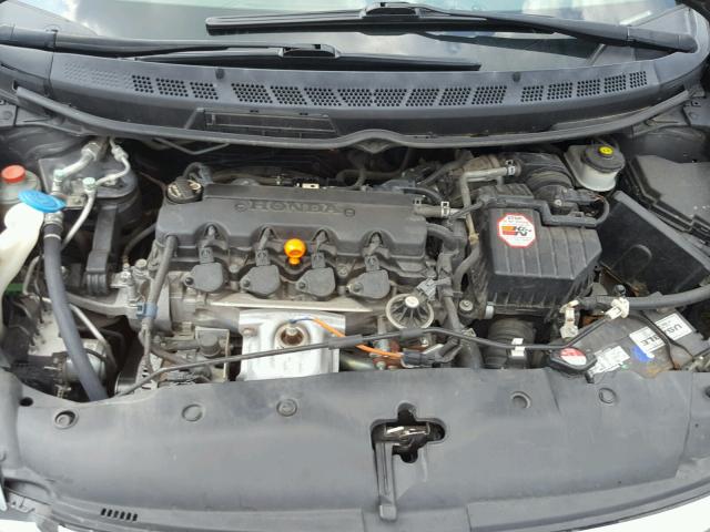 2HGFA1F91AH545612 - 2010 HONDA CIVIC EXL GRAY photo 7