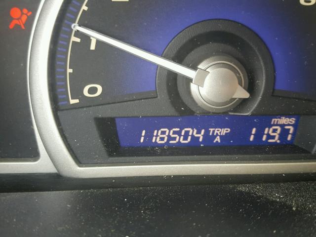 2HGFA1F91AH545612 - 2010 HONDA CIVIC EXL GRAY photo 8