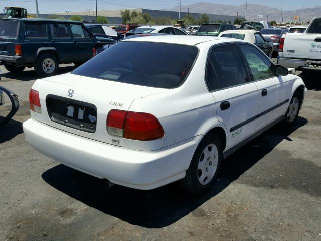 1HGEN1643WL000123 - 1998 HONDA CIVIC GX WHITE photo 4