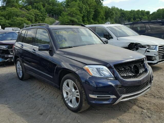 WDCGG8JB2FG344416 - 2015 MERCEDES-BENZ GLK 350 4M BLUE photo 1