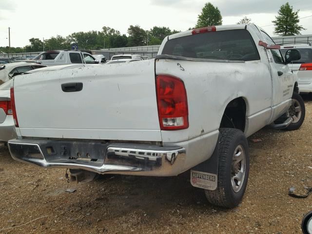 3D7KU26D43G770856 - 2003 DODGE RAM 2500 S WHITE photo 4