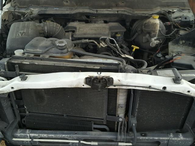 3D7KU26D43G770856 - 2003 DODGE RAM 2500 S WHITE photo 7
