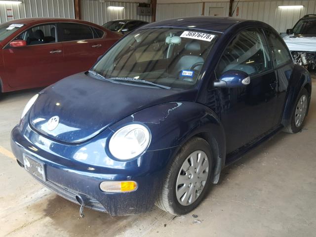 3VWCK21C94M409318 - 2004 VOLKSWAGEN NEW BEETLE 蓝色 照片 2