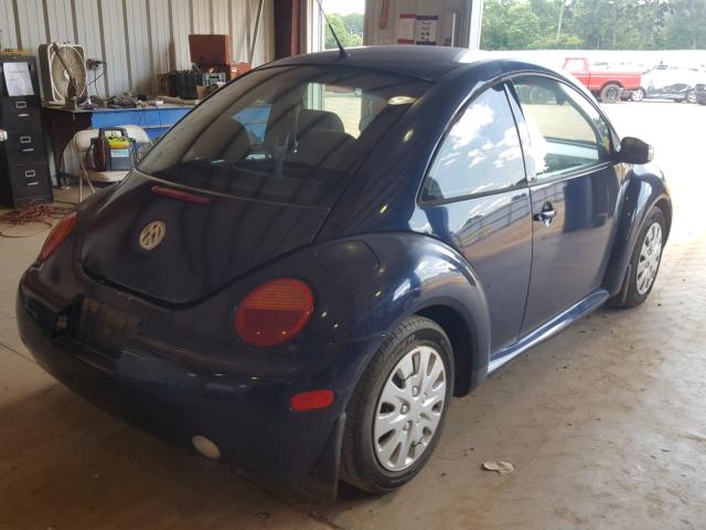 3VWCK21C94M409318 - 2004 VOLKSWAGEN NEW BEETLE 蓝色 照片 4