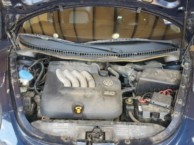 3VWCK21C94M409318 - 2004 VOLKSWAGEN NEW BEETLE 蓝色 照片 7