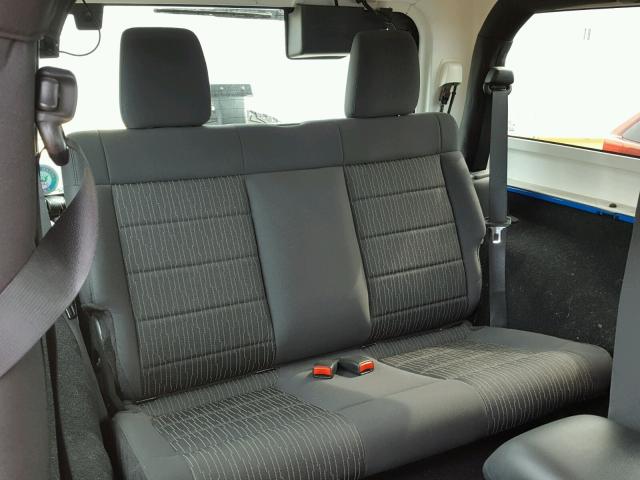 1J4AA2D19BL636895 - 2011 JEEP WRANGLER S BLUE photo 6