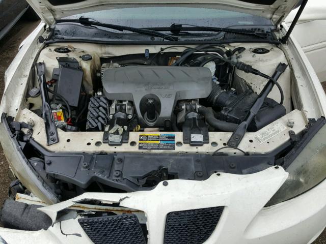 2G2WP552761289246 - 2006 PONTIAC GRAND PRIX WHITE photo 7
