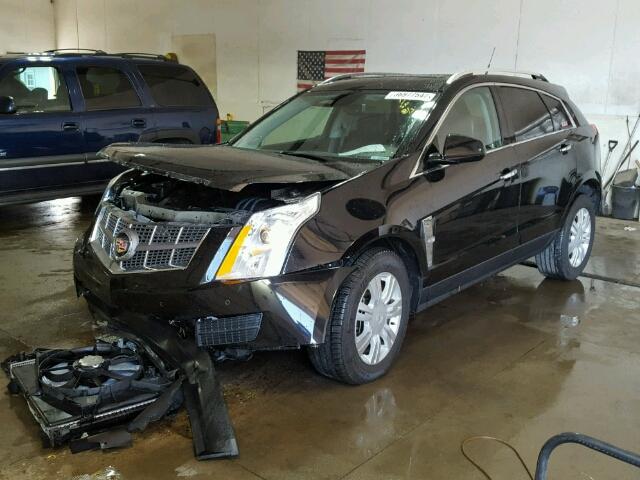 3GYFNAE31CS573047 - 2012 CADILLAC SRX BLACK photo 2