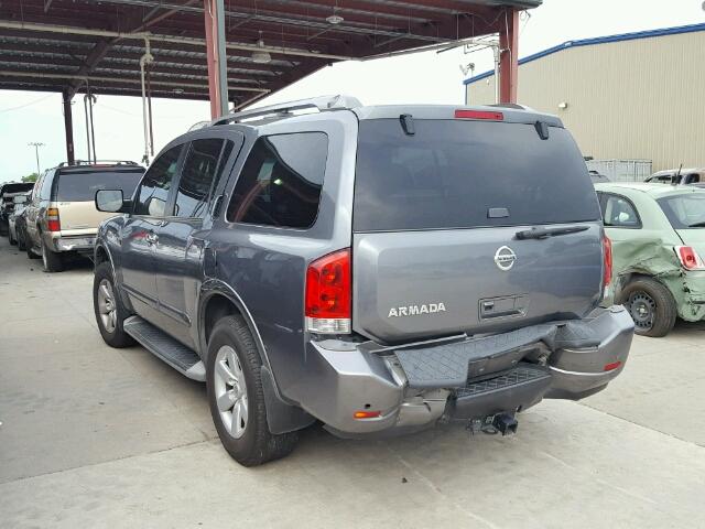 5N1AA0NC1DN610322 - 2013 NISSAN ARMADA SV SILVER photo 3