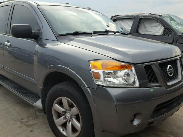 5N1AA0NC1DN610322 - 2013 NISSAN ARMADA SV SILVER photo 9