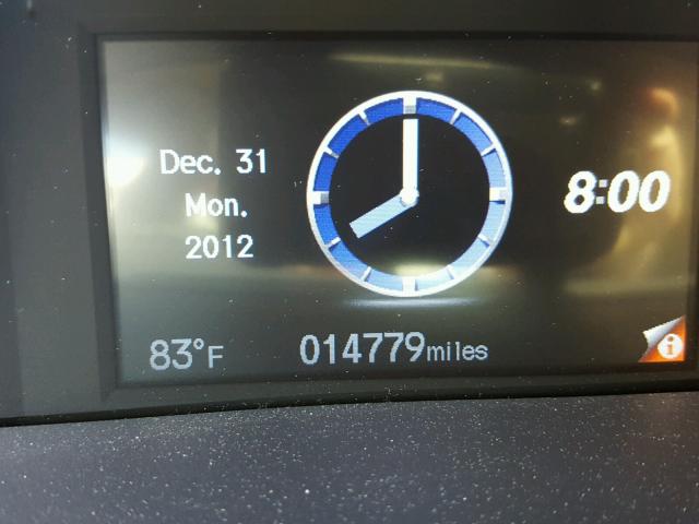 19XFB2F99EE226140 - 2014 HONDA CIVIC EXL RED photo 8