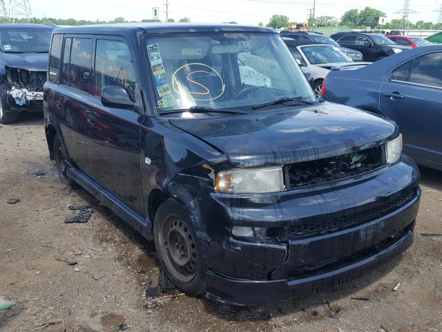 JTLKT324254012253 - 2005 TOYOTA SCION XB შავი ფოტო 1