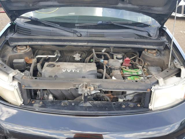 JTLKT324254012253 - 2005 TOYOTA SCION XB შავი ფოტო 7