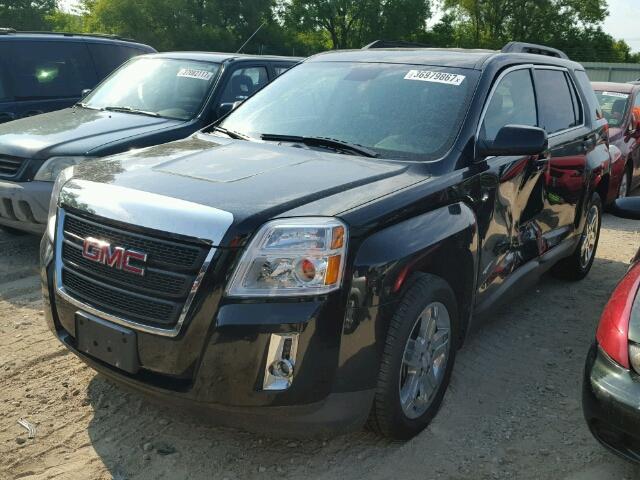 2GKFLVEK9D6428188 - 2013 GMC TERRAIN SL BLACK photo 2