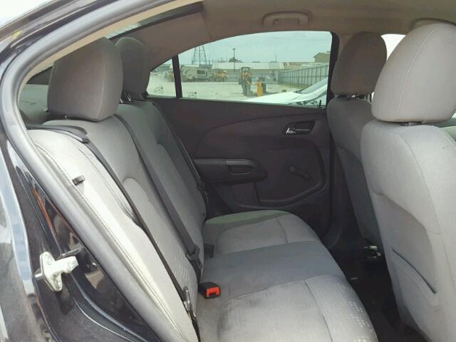 1G1JA5SH2D4109584 - 2013 CHEVROLET SONIC LS 黑色 照片 6