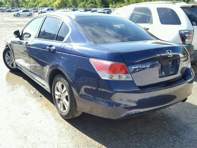 1HGCP2F4XAA180454 - 2010 HONDA ACCORD LXP BLUE photo 3