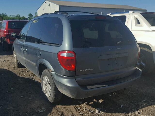 1D4GP25R27B200487 - 2007 DODGE CARAVAN SE GRAY photo 3