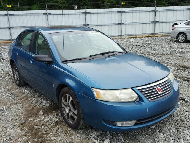 1G8AL52F25Z118123 - 2005 SATURN ION LEVEL BLUE photo 1