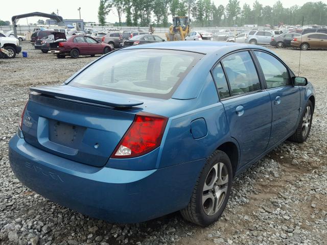 1G8AL52F25Z118123 - 2005 SATURN ION LEVEL BLUE photo 4