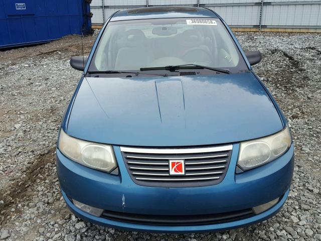 1G8AL52F25Z118123 - 2005 SATURN ION LEVEL BLUE photo 9