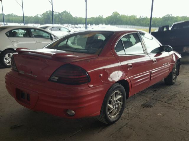 1G2NF52E62C206861 - 2002 PONTIAC GRAND AM S Qırmızı foto 4